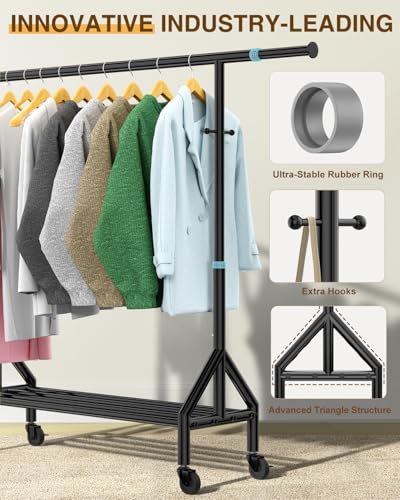 Heavy Duty Clothes Rack Load 520LBS