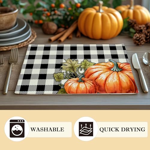 Hello Pumpkin Placemats Set of 4 (4 Count)
