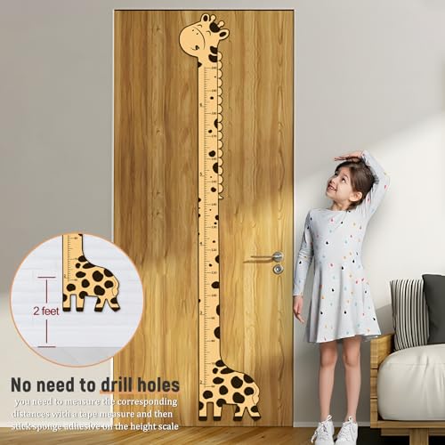Wooden Growth Chart for Kids (6 Count)