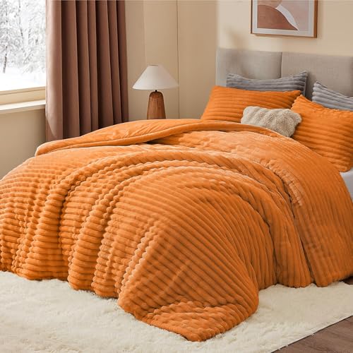 Fleece California King Comforter Set