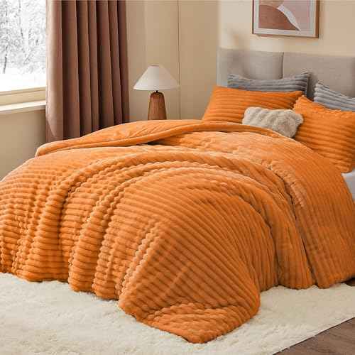 Fleece Full Comforter Set