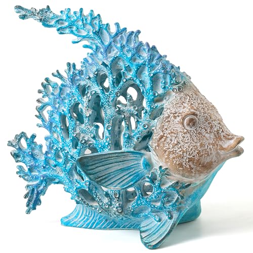Beach Coastal Coral Reef Angelfish Home Office Bathroom Decor Gift (500 Count)