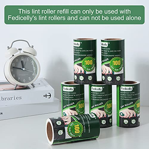 Lint Rollers Pet Hair Extra Sticky Refills (6 Count)