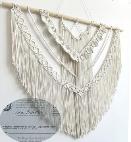 Macrame Wall Hanging Large (3 Count)