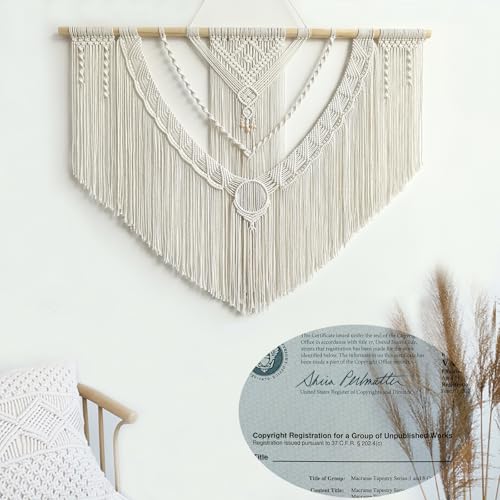 Macrame Wall Hanging Large (3 Count)