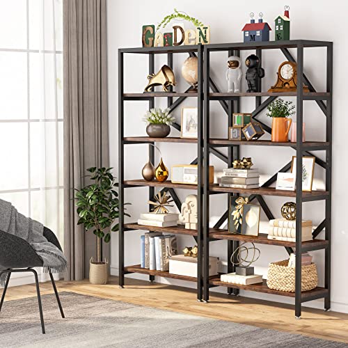 71" Industrial Bookshelf