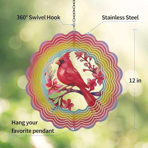 Wind Spinners Outdoor Cardinala for Mom