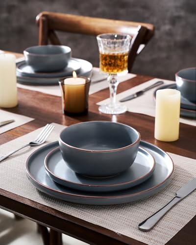Mercury 18 Piece Stoneware Dinnerware Set