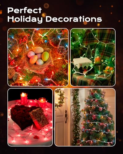 Clear Christmas String Lights (200 Count)