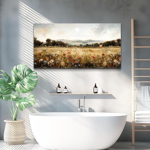 Canvas Wall Art For Kitchen Dining Room Vintage Decor