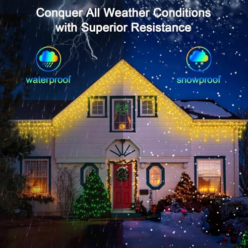 60FT 612 LED Outdoor Christmas Lights
