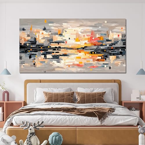 Canvas Wall Art Decor Abstract Wall Art for Living Room Abstract Canvas Art Wall Decor Modern Colorful Wall Art Prints Wall Art Pictures Artwork for Walls Bedroom Office Home Decor Aesthetic 20"X40"
