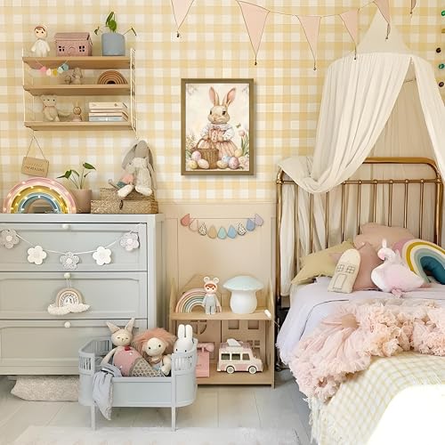 Framed Easter Bunny Wall Art