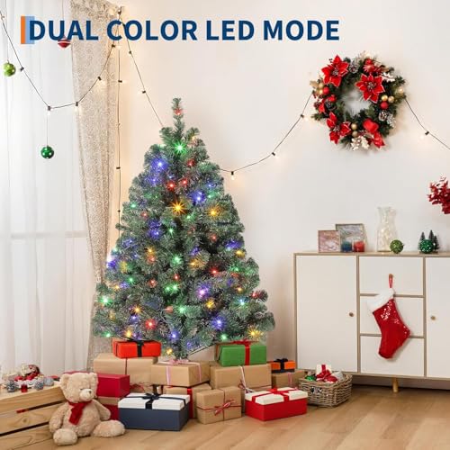4.5 ft Artificial Christmas Tree Prelit