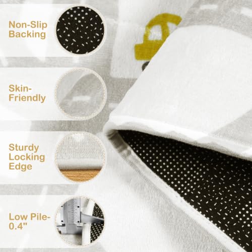 Kids Play Car Rug