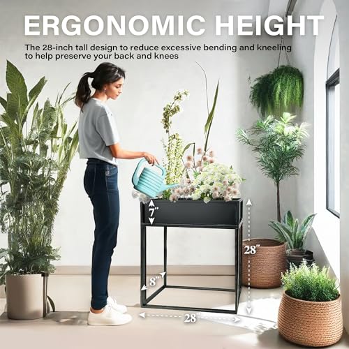 Cocoyard Metal Elevated Planter Box