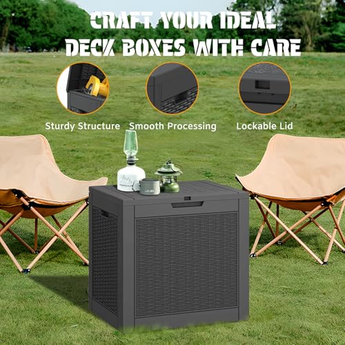 30 Gallon Outdoor Storage Box Waterproof
