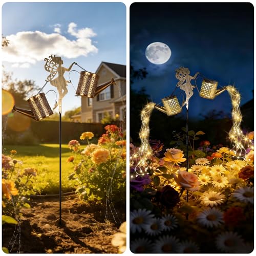 Solar Watering Can Light