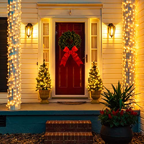 Connectable 250 LED Warm White Christmas Lights Indoor Outdoor (91.5 Foot)
