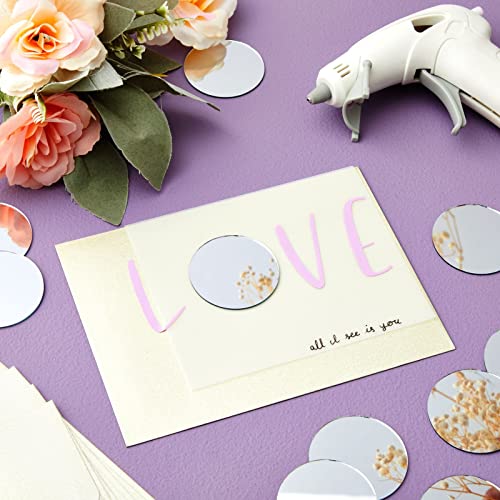 Craft Mirrors Bulk Mini Glass Tiles (60 Count)