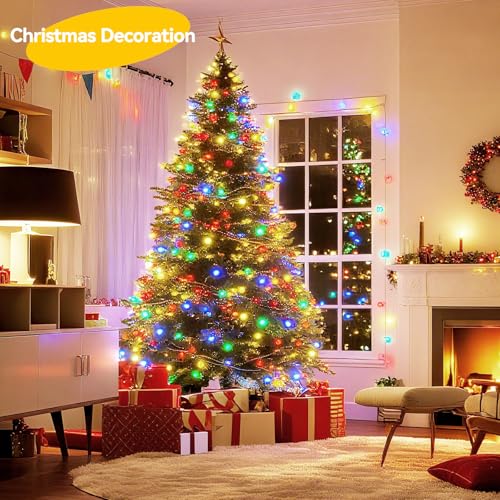 8 Pack Multicolor Fairy Lights Battery Operated