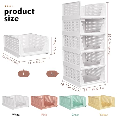 8 Pack Closet Organizers and Storage (8 Count)
