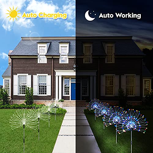 Outdoor Solar Garden Lights (4 Count)