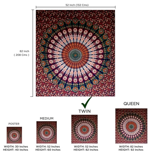 Mandala Tapestry Wall Hanging