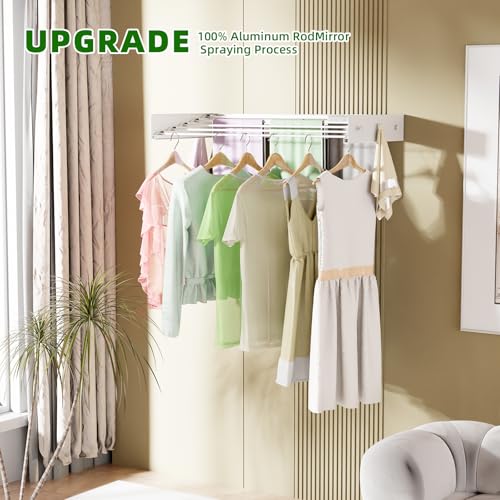 Wall Mounted Drying Rack 32''