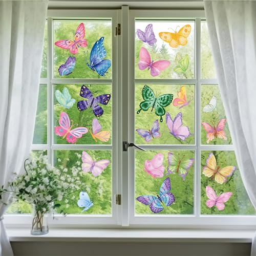 Large Size Spring Window Clings (83 Count)