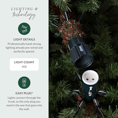 5.5ft Pre Lit Classic Blue Spruce