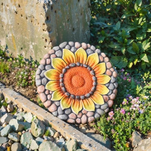 Sunflower Stepping Stones Outdoor Garden