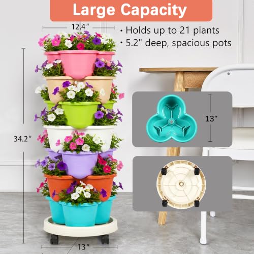 7 Tier Vertical Garden Planter (7 Count)