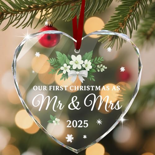 Custom Christmas Ornament Glass