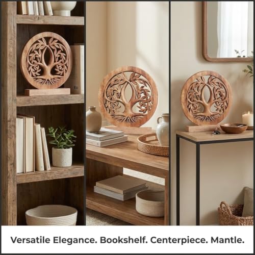 Wood Tree of Life Sculpture