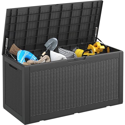 100 Gal Outdoor Storage Box Waterproof Lockable