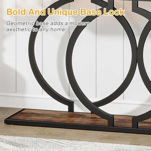 Industrial Console Table