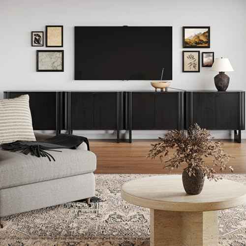 Solace Mid Century Modern Cabinet (4 Count)