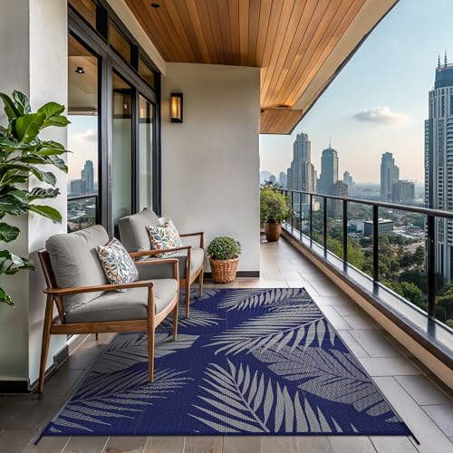 Outdoor Rug Waterproof Plastic Rugs for Patio