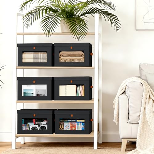 Storage Bins with Lids (8 Count)