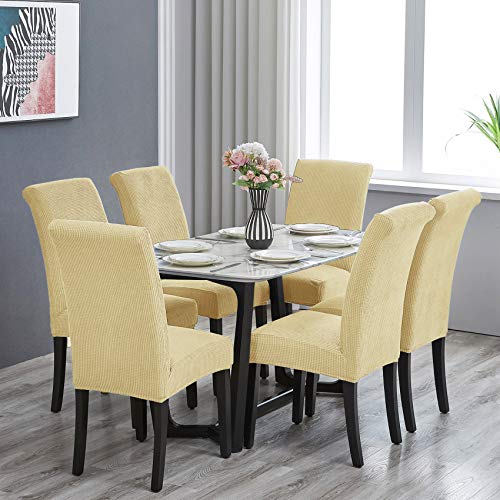 Stretch Chair Covers for Dining Room Set of 4