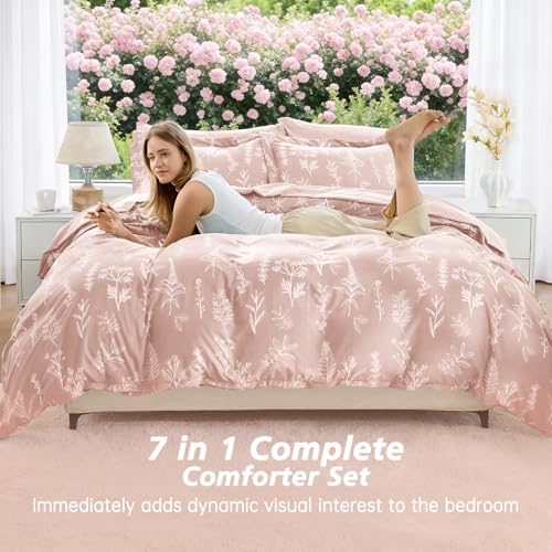 Cameo Pink Twin Comforter Set