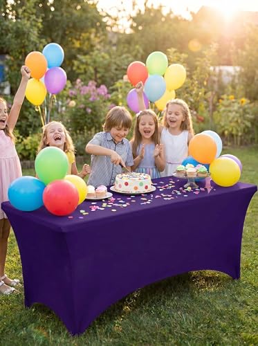 Spandex Table Cloth 2 Pack [8FT