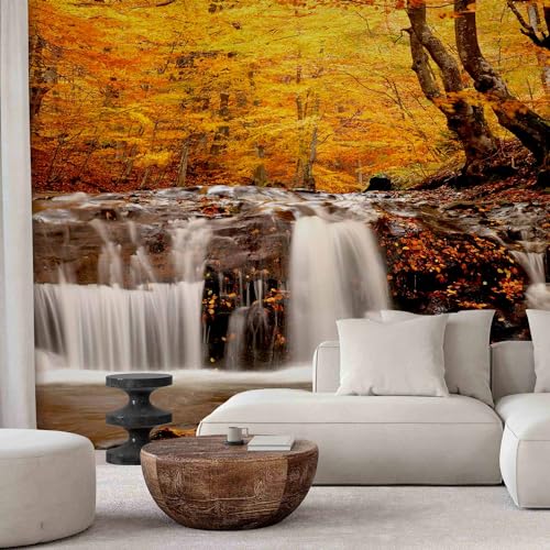 Peel and Stick Wall Mural Peel and Stick Waterfall 212x98 Inch (11 Count)