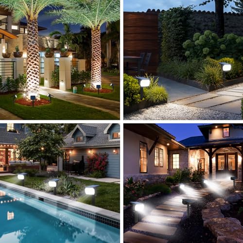 Solar Lights Outdoor Waterproof (4 Count)