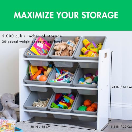 Kids Toy Organizer with 9 Bins