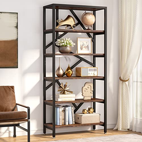 71" Industrial Bookshelf