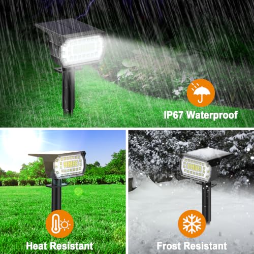 Solar Spot Lights Outdoor (8 Count)