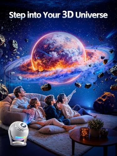 3D Galaxy Projector