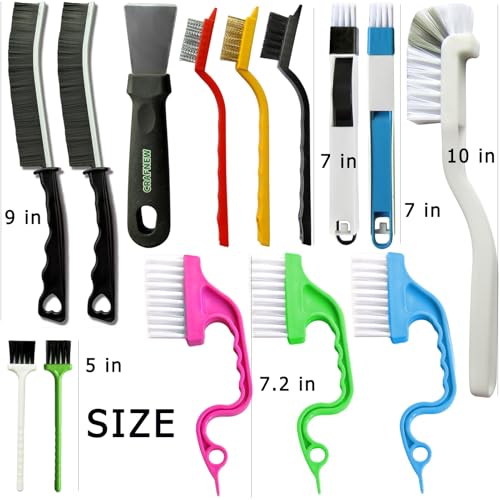 14Pcs Small Crevice Cleaning Brush Set (14 Count)